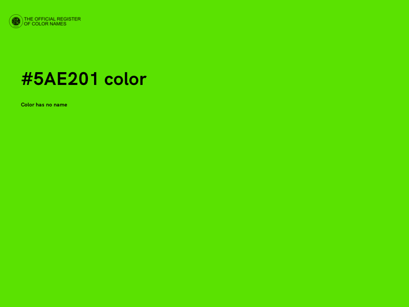 #5AE201 color image