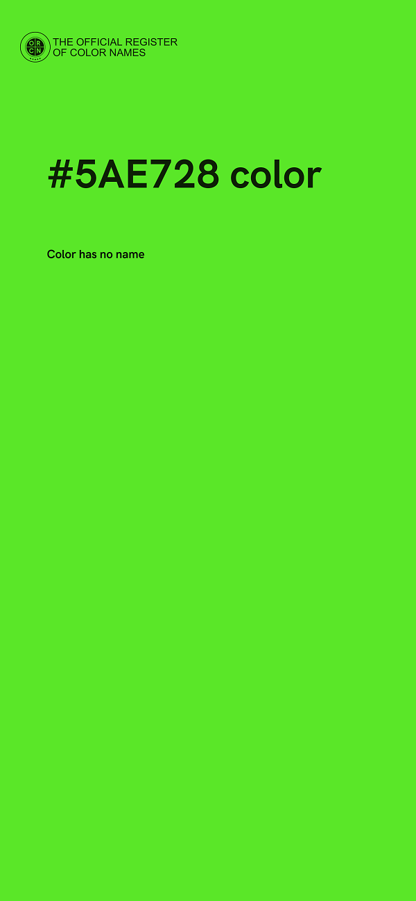 #5AE728 color image