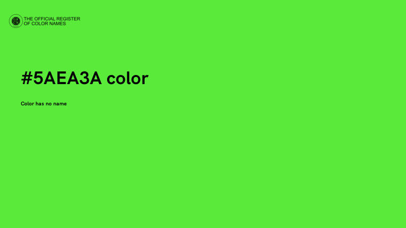#5AEA3A color image