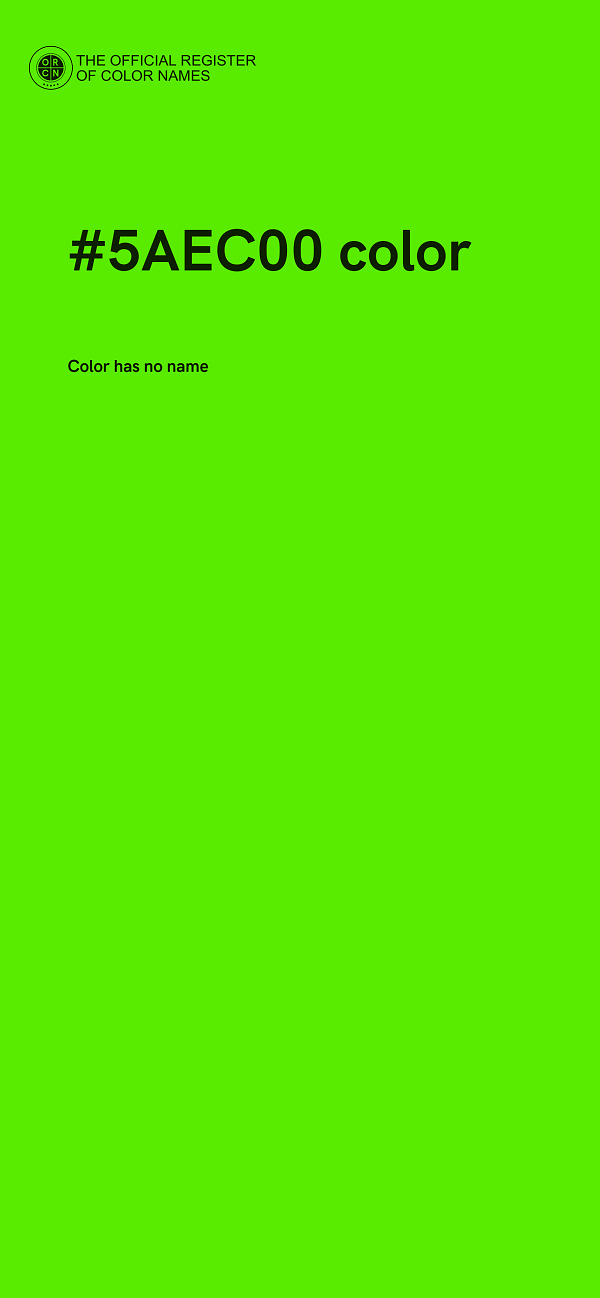 #5AEC00 color image