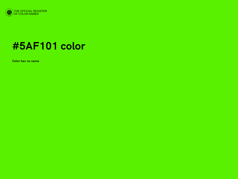 #5AF101 color image