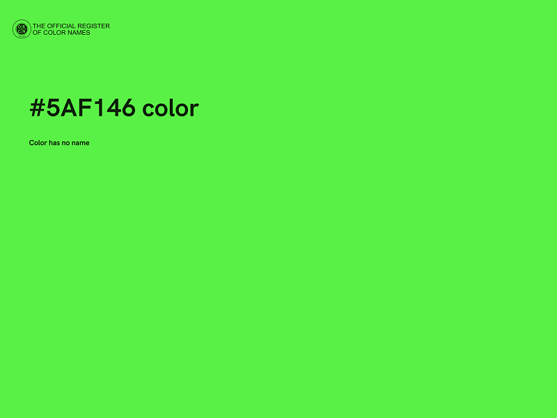 #5AF146 color image