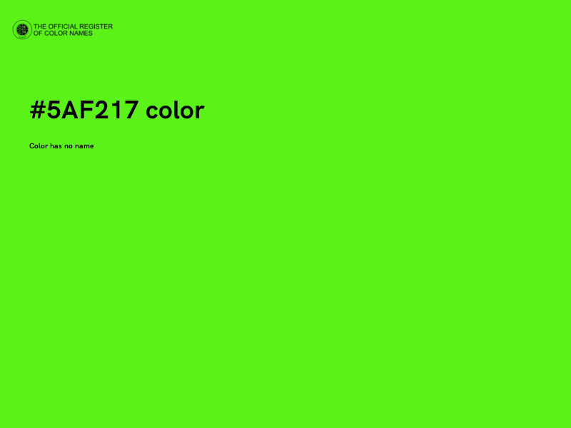 #5AF217 color image