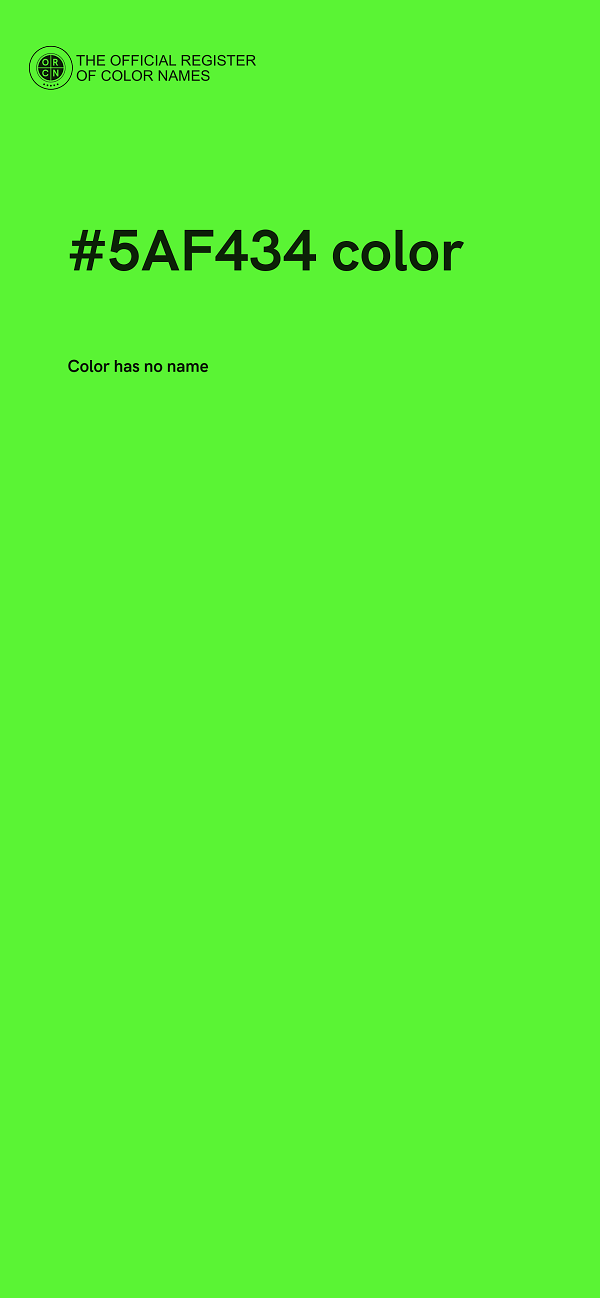 #5AF434 color image