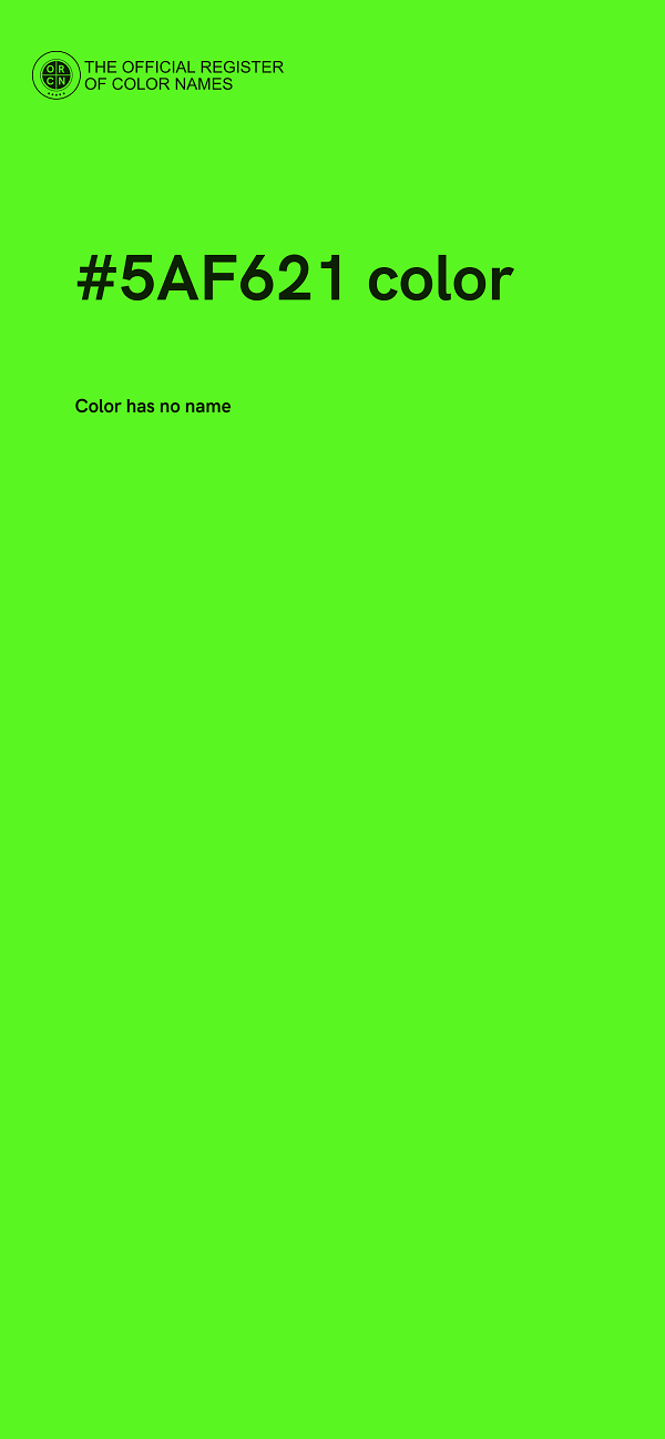 #5AF621 color image