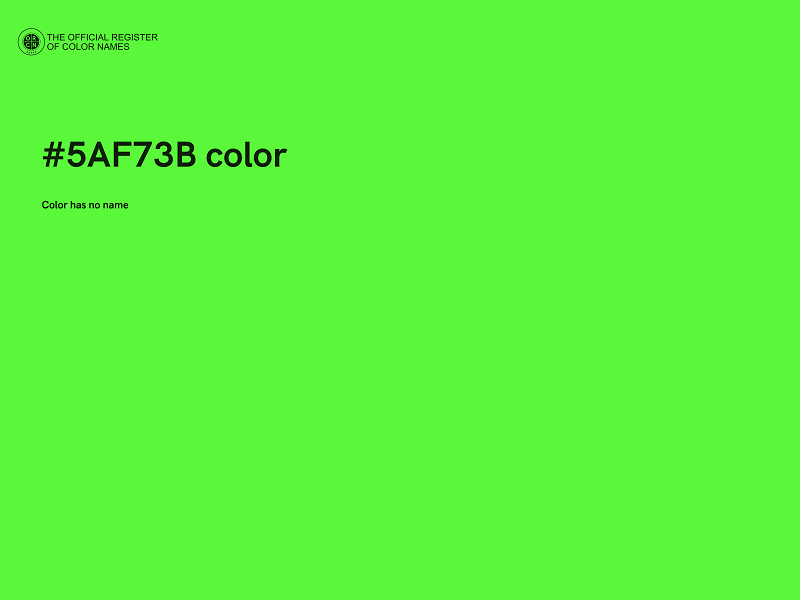 #5AF73B color image