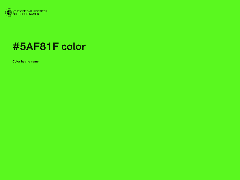 #5AF81F color image