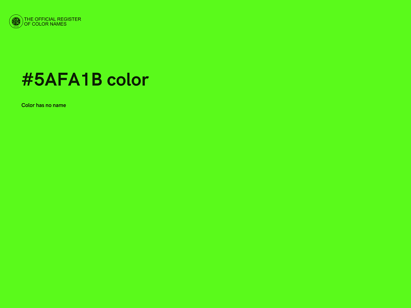 #5AFA1B color image