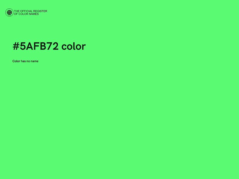 #5AFB72 color image