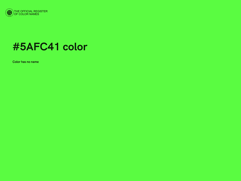 #5AFC41 color image