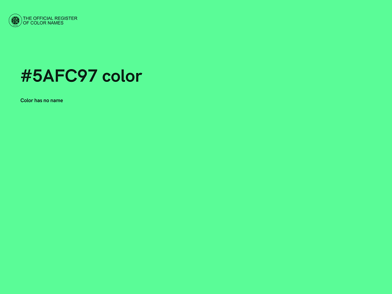 #5AFC97 color image