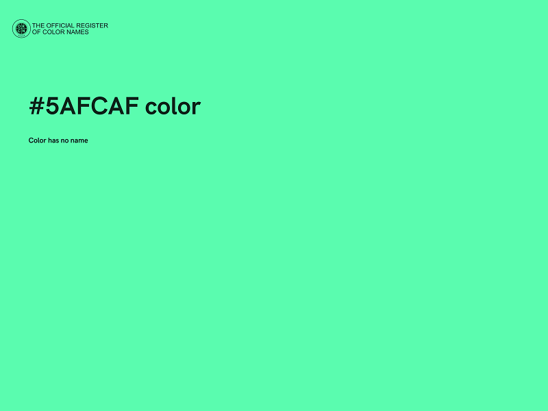 #5AFCAF color image