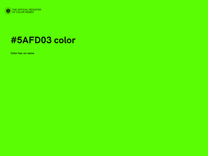 #5AFD03 color image