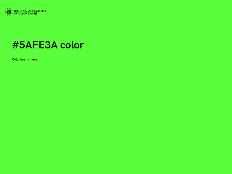 #5AFE3A color image