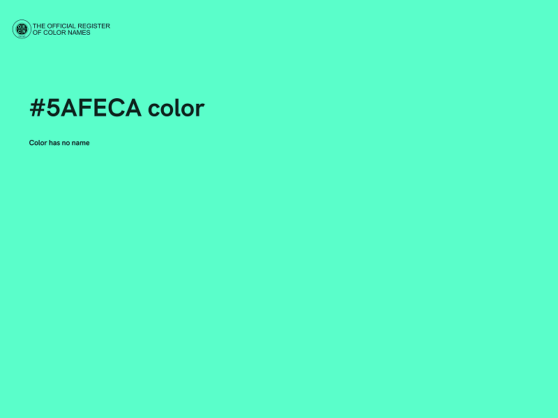 #5AFECA color image