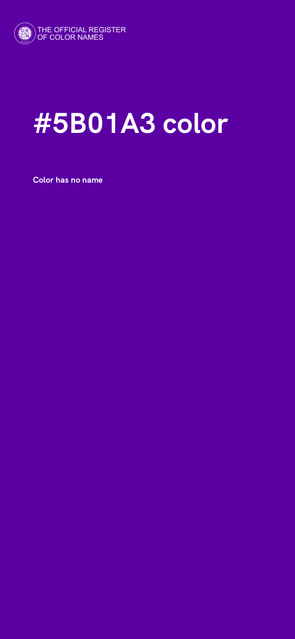 #5B01A3 color image