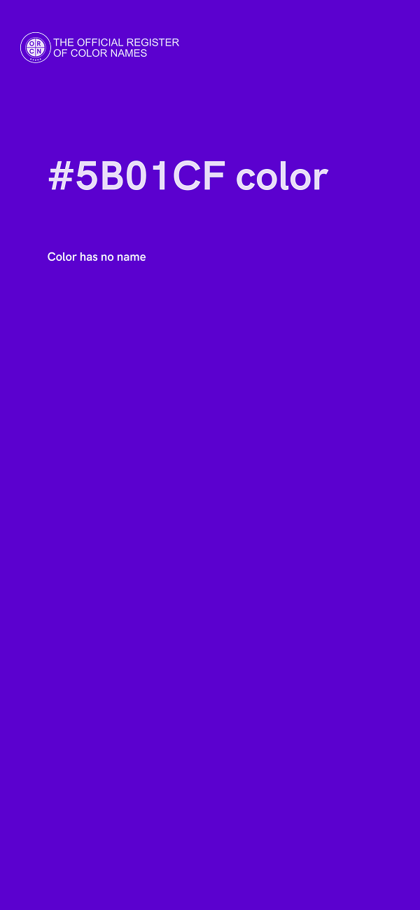 #5B01CF color image