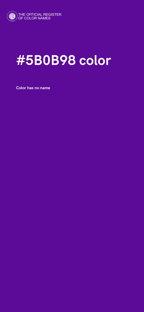 #5B0B98 color image