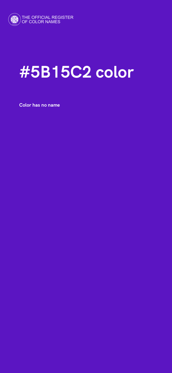 #5B15C2 color image