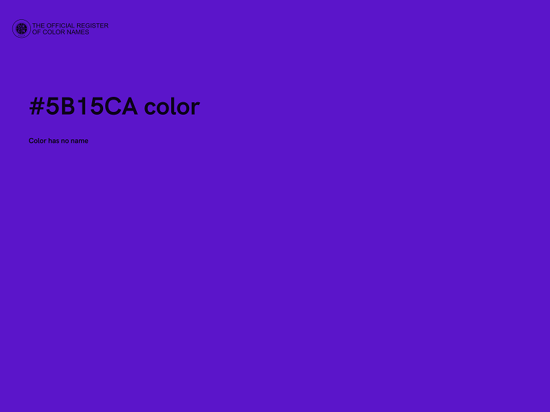 #5B15CA color image