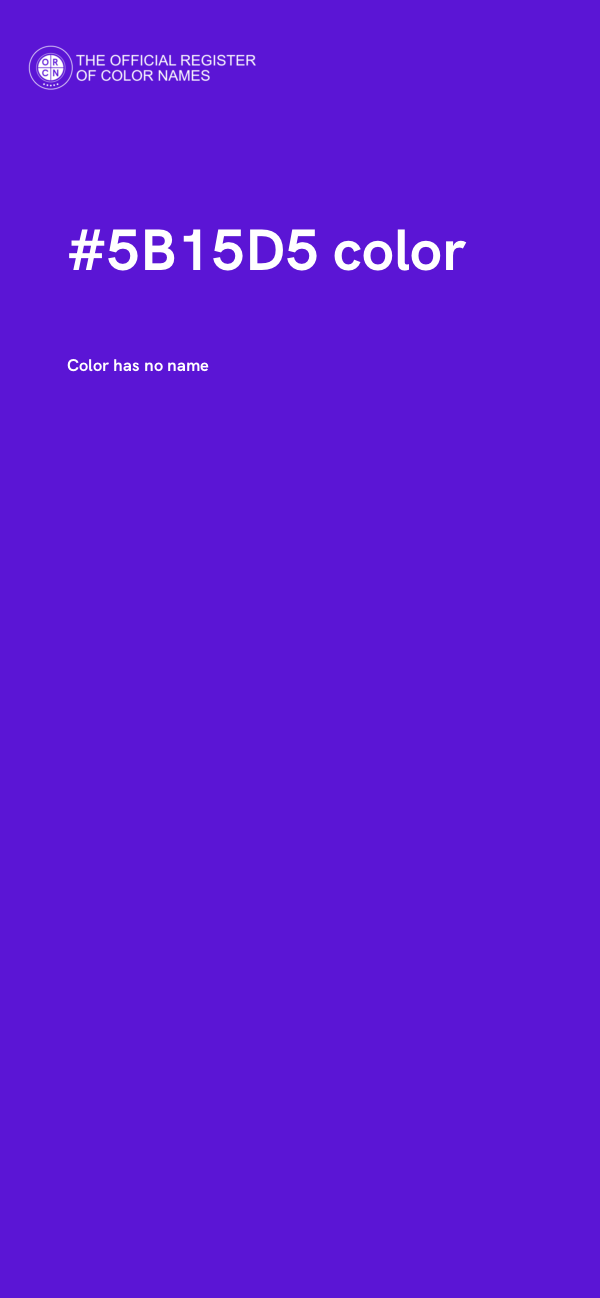 #5B15D5 color image