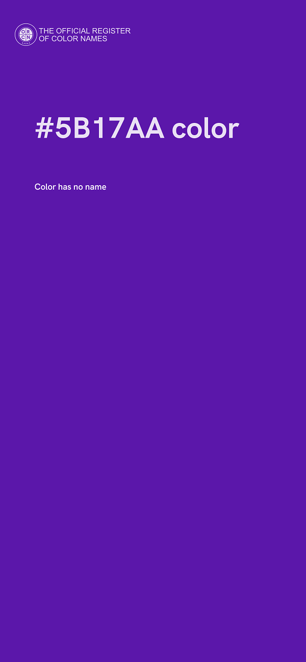 #5B17AA color image