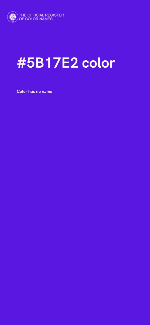 #5B17E2 color image