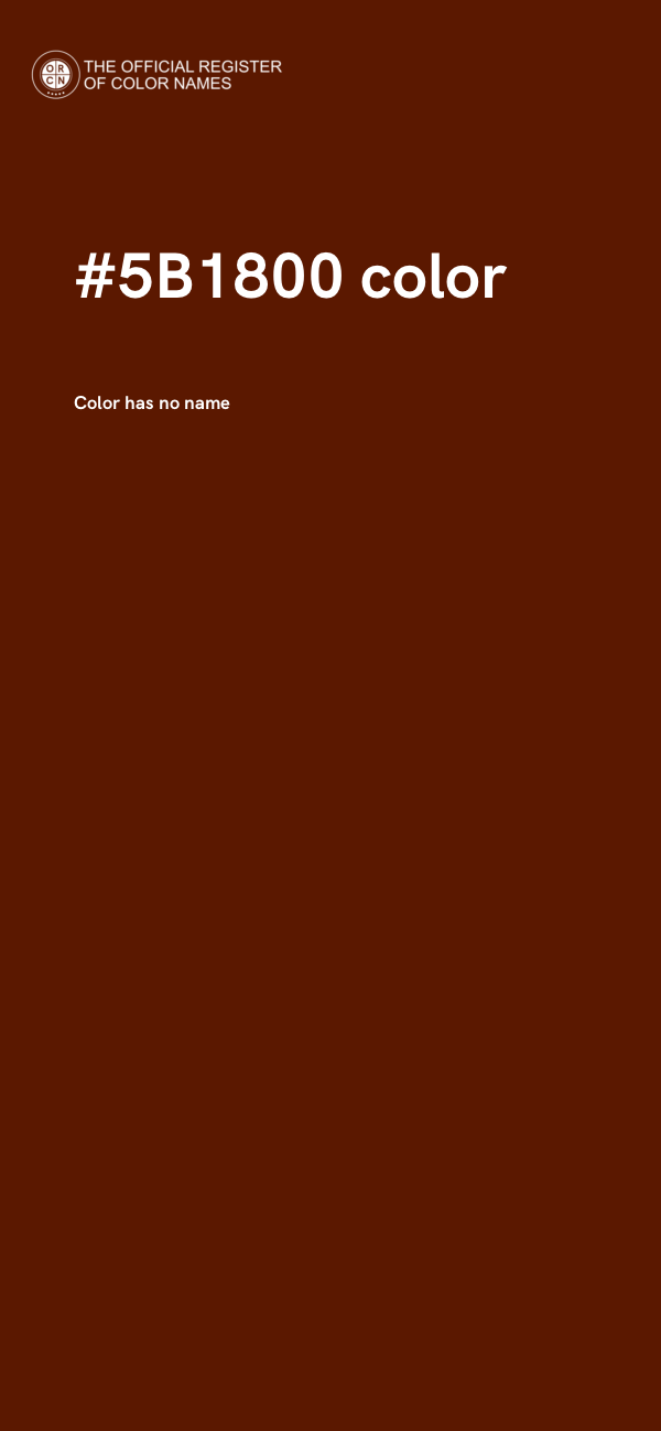 #5B1800 color image