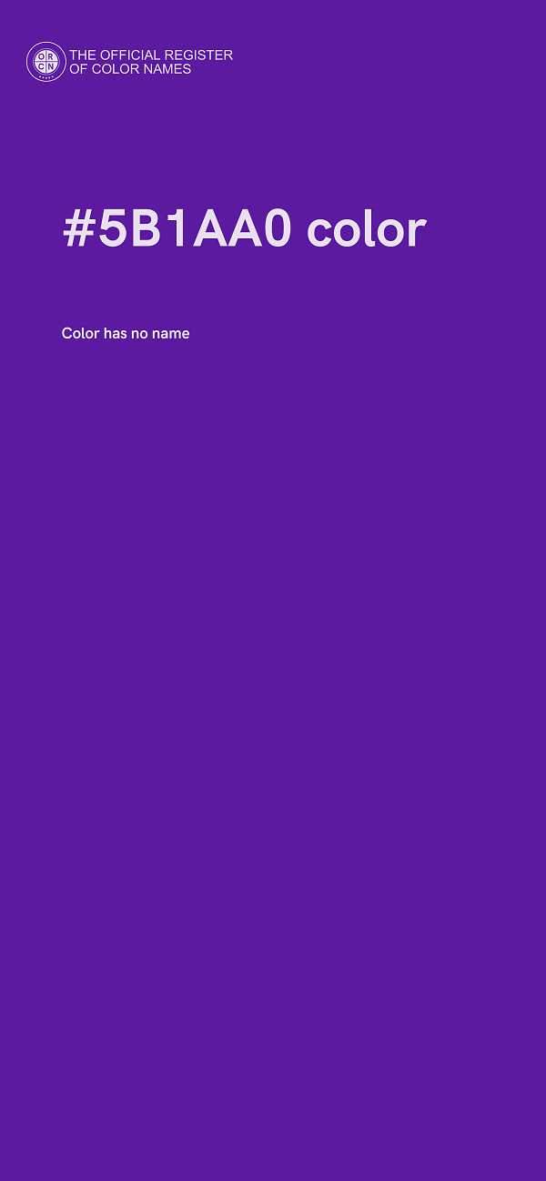 #5B1AA0 color image