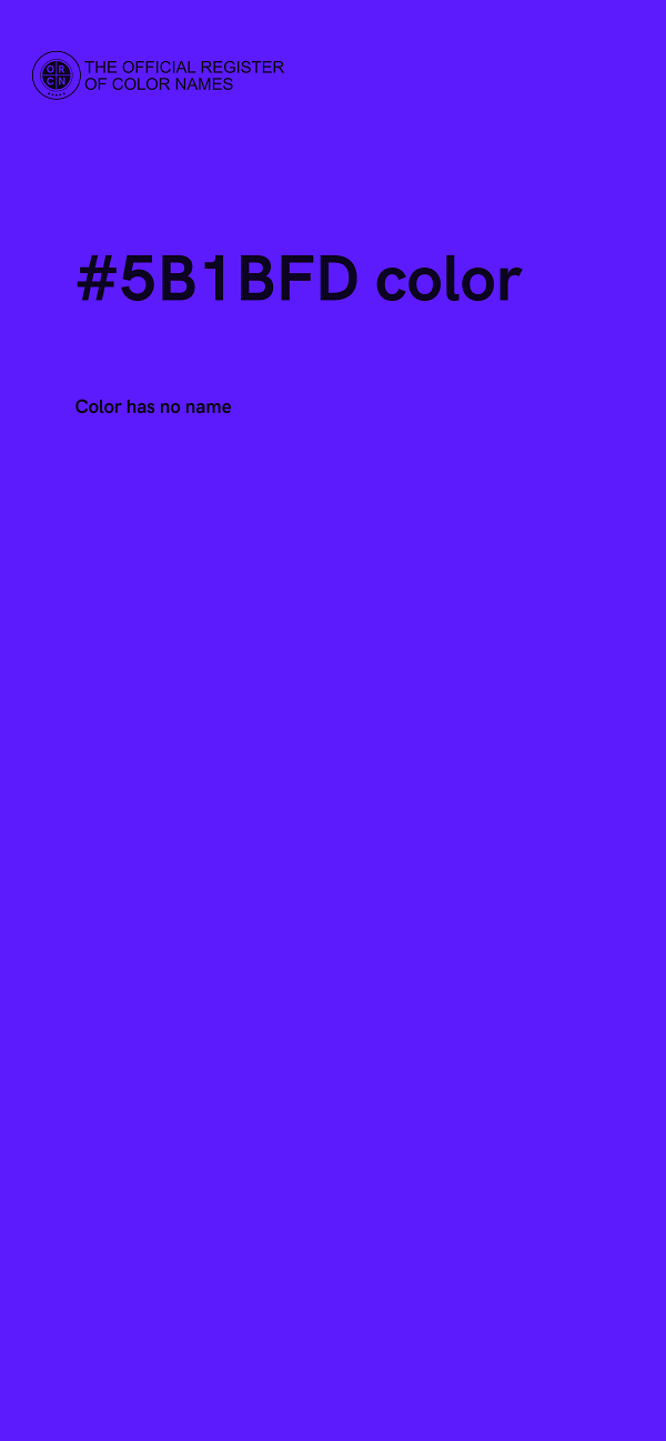 #5B1BFD color image