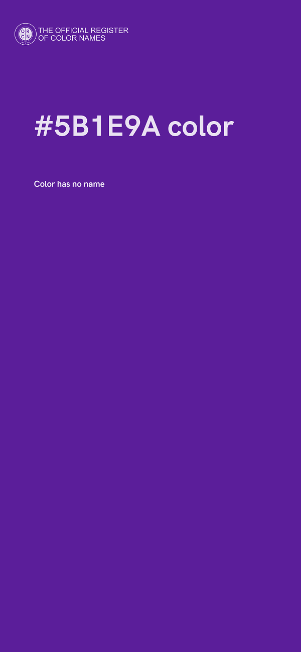 #5B1E9A color image