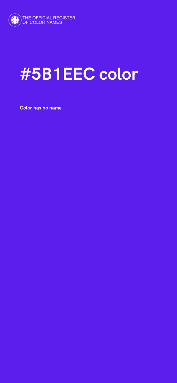 #5B1EEC color image