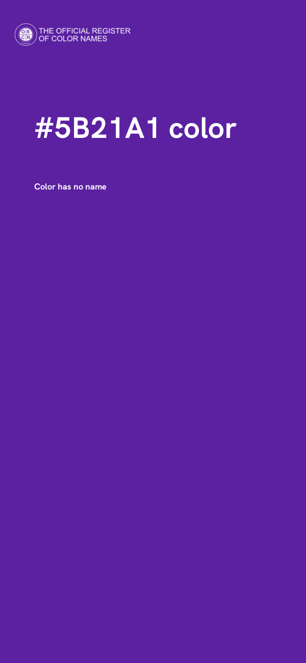 #5B21A1 color image