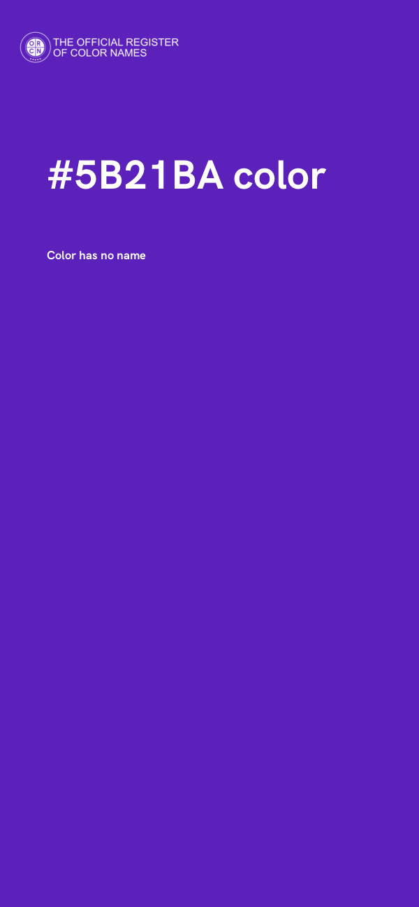 #5B21BA color image