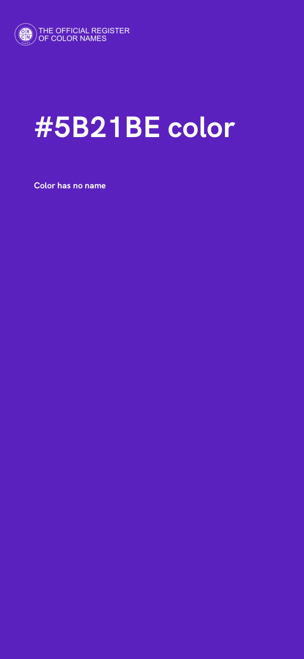 #5B21BE color image