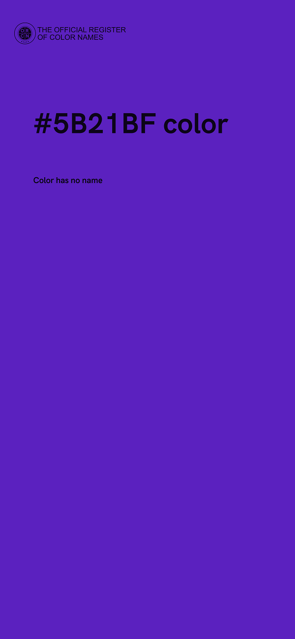 #5B21BF color image