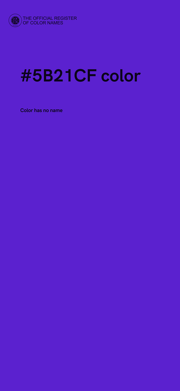 #5B21CF color image