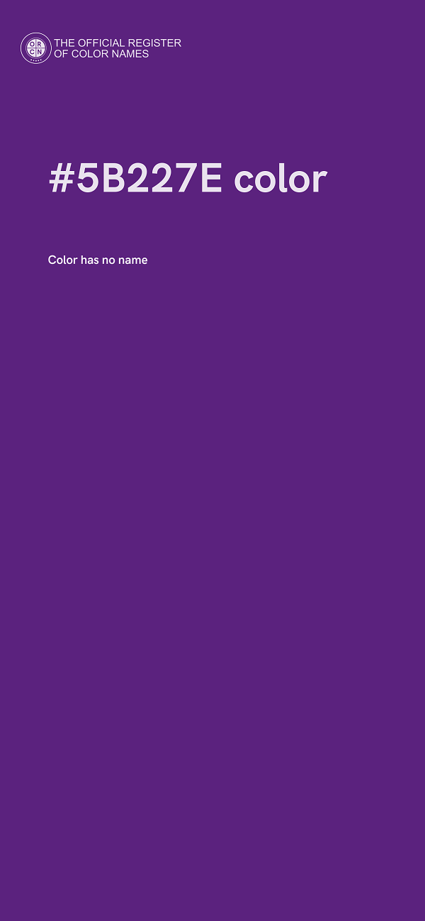 #5B227E color image