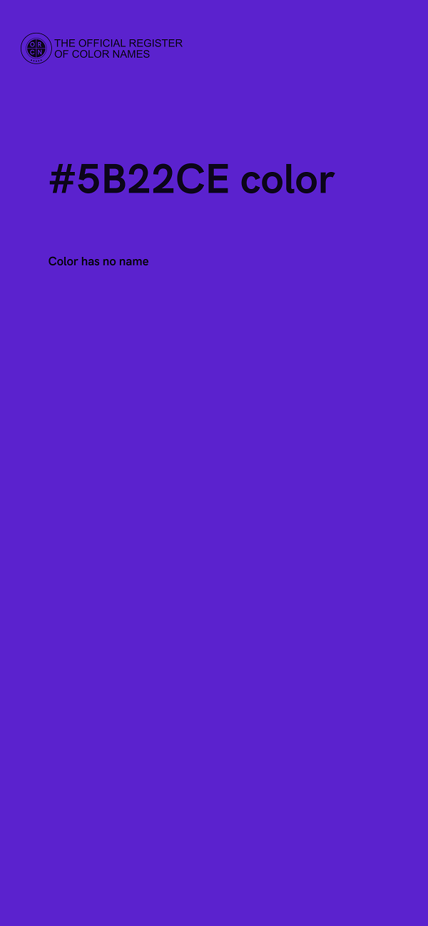 #5B22CE color image