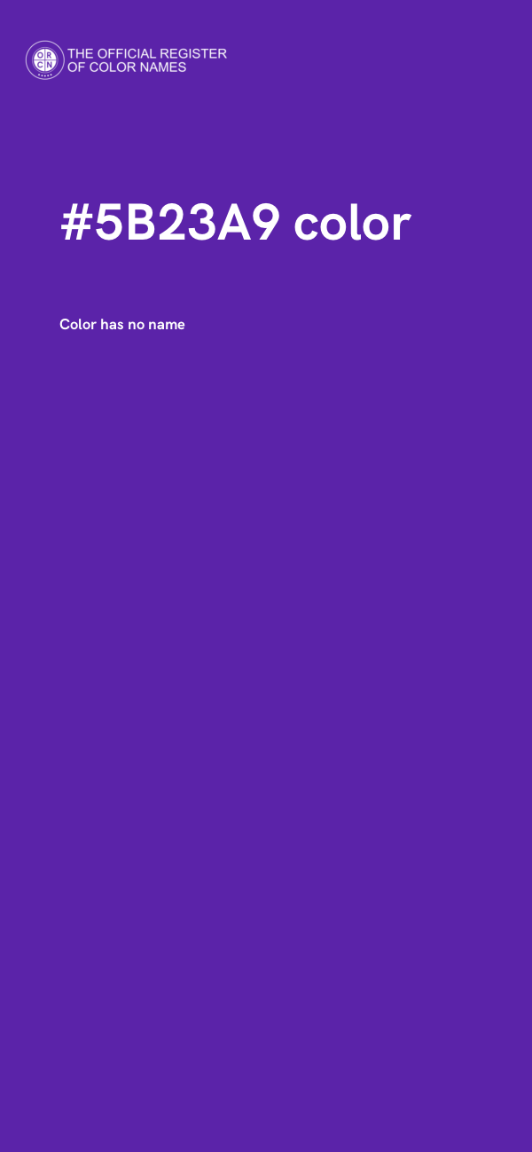 #5B23A9 color image