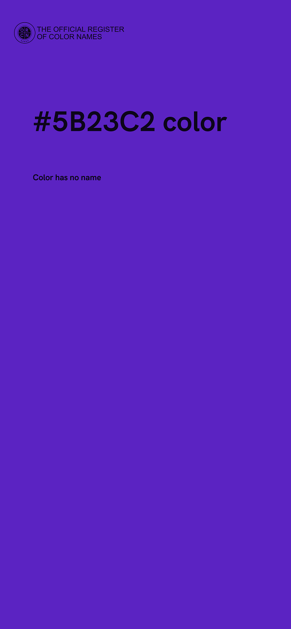 #5B23C2 color image