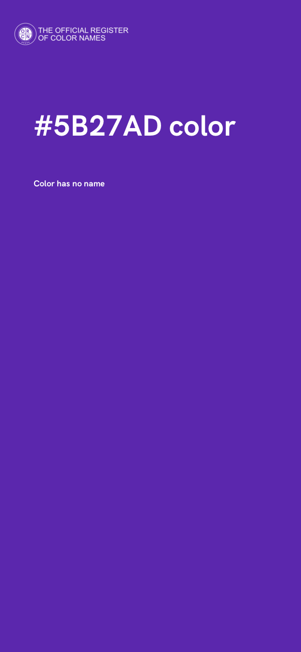 #5B27AD color image