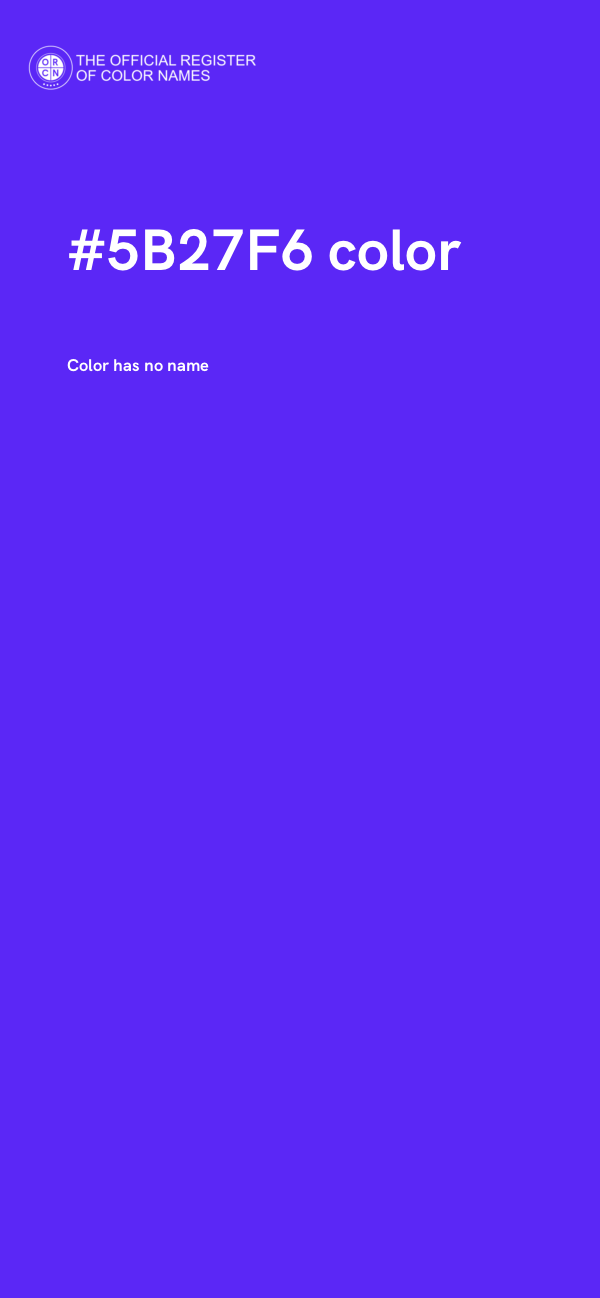#5B27F6 color image