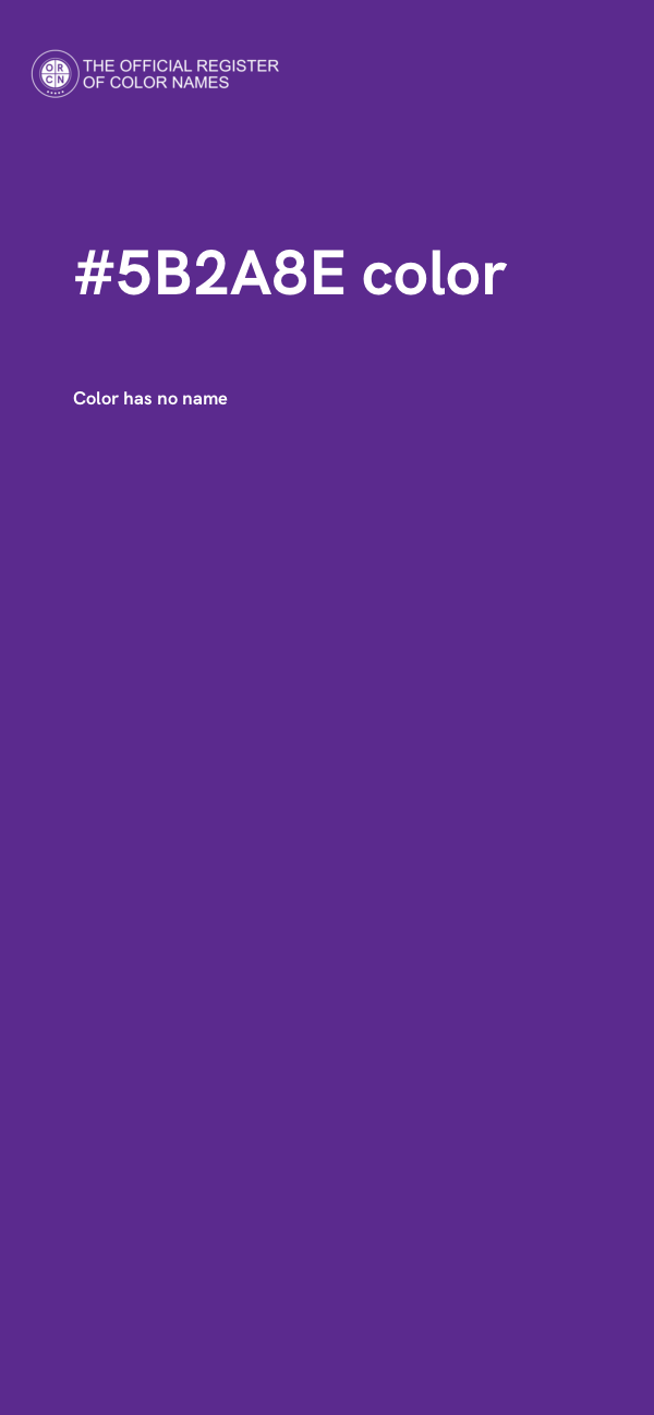 #5B2A8E color image