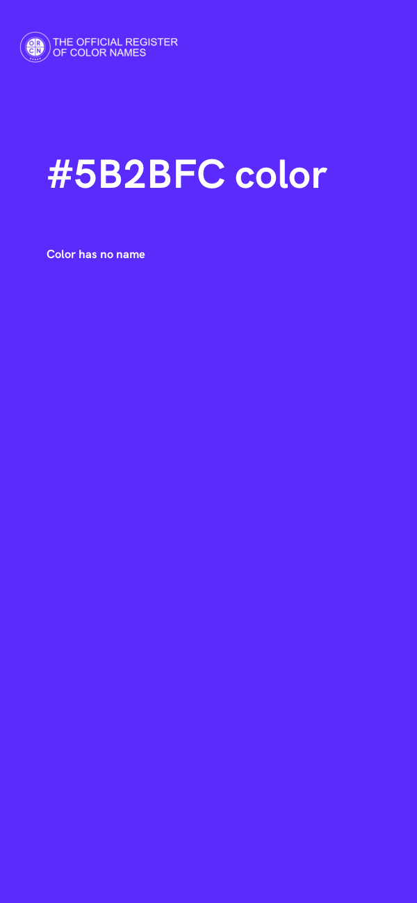 #5B2BFC color image