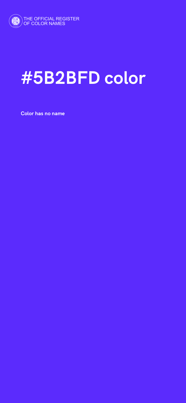 #5B2BFD color image