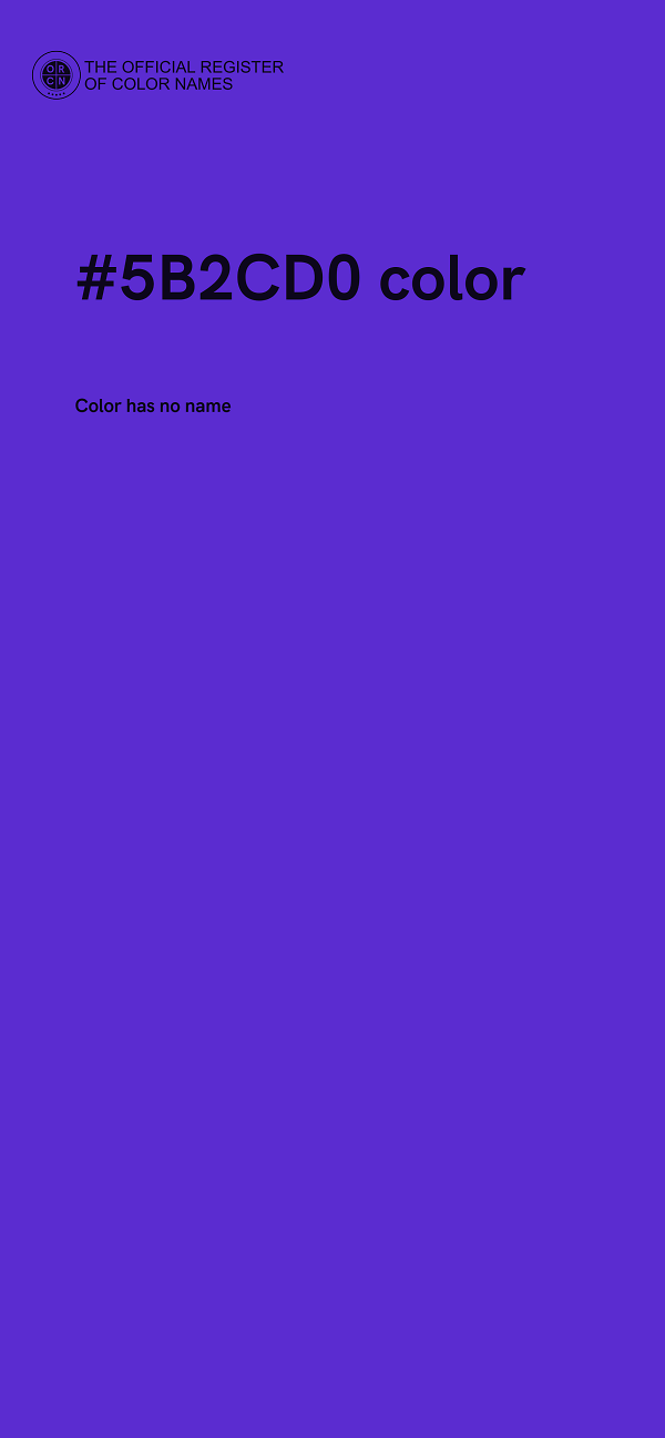 #5B2CD0 color image