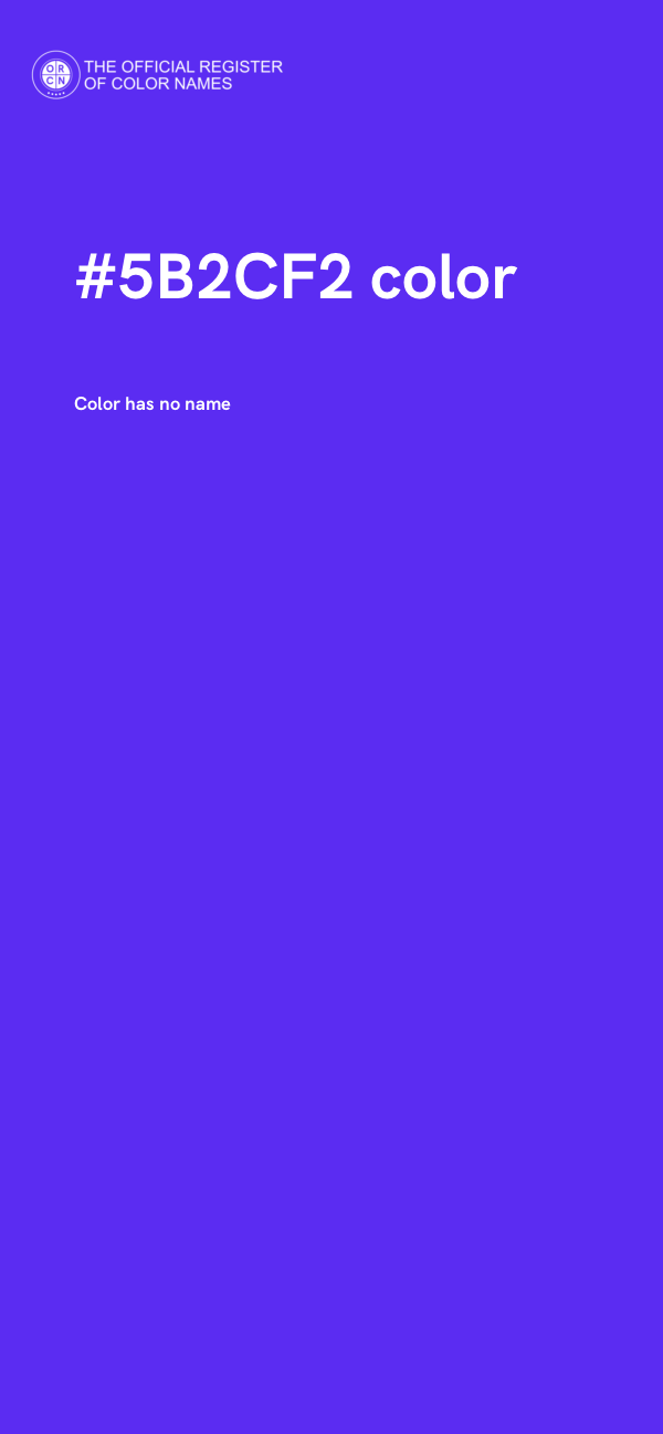 #5B2CF2 color image