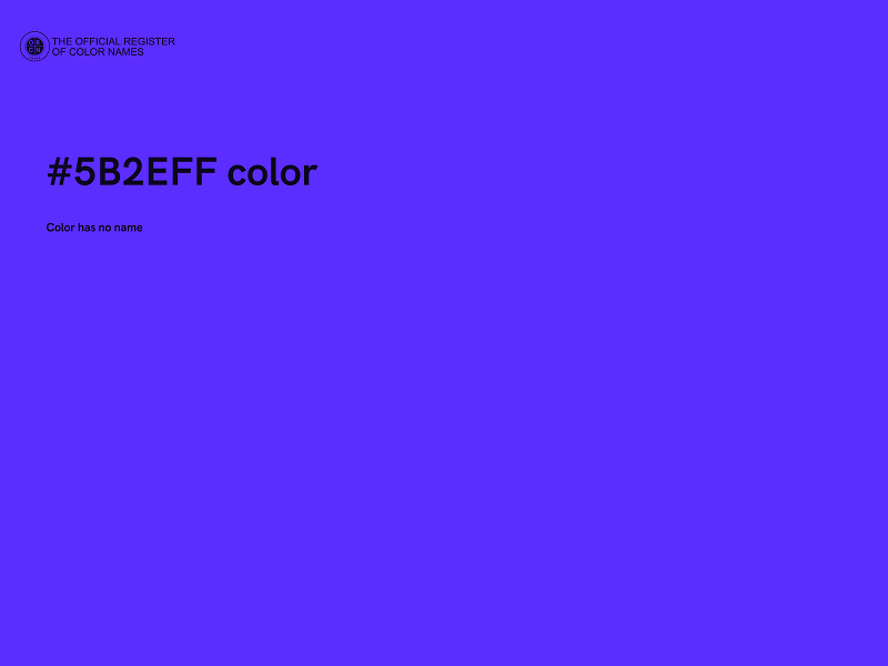 #5B2EFF color image