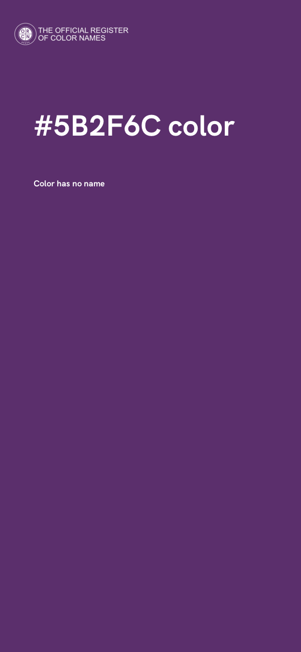 #5B2F6C color image